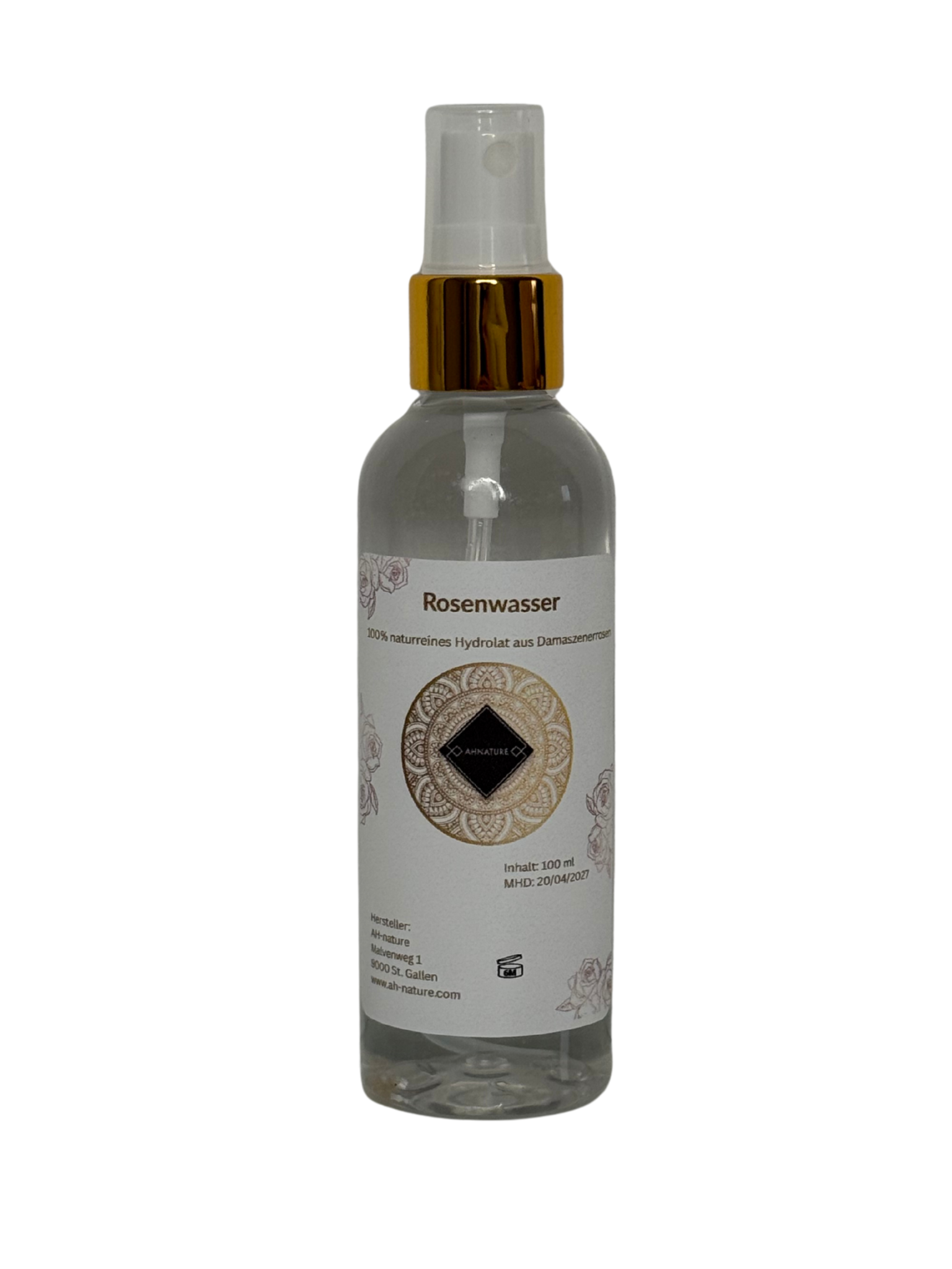 Rosenwasser in Bio-Qualität – 100 ml